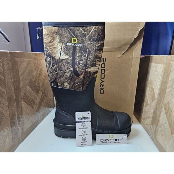 Drycode Men's Boots Waterproof Wader For Hunting Fishing Size 10 - Picture 1 of 8